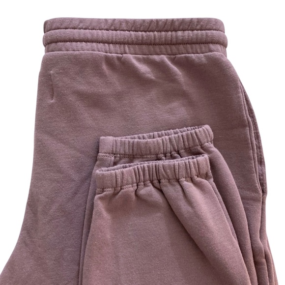 MADEWELL MWL Petite Superbrushed Easygoing Jogger Pants in Fig Purple - Picture 7 of 10